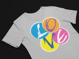 Cool text t-shirt - Love T-shirt - Premium inspirational unisex t-shirt design grey