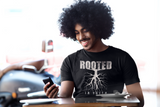 Rooted in Faith Inspirational Christian T-shirt