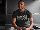 Iron Life Motivational Workout T-shirt