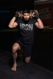 Iron Life Motivational Workout T-shirt