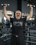 Iron Life Motivational Workout T-shirt
